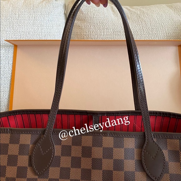 Louis Vuitton Neverfull MM Cherry Damier Ebene - Picture 11 of 13